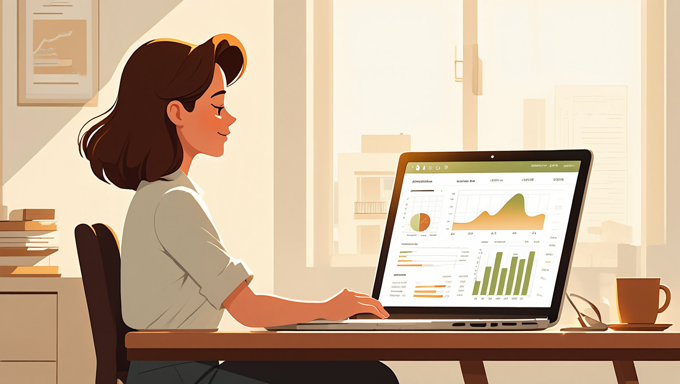 Dashboard de Cuadralo mostrando saldo proyectado y vencimientos del mes